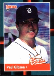1988 Donruss Rookies Baseball Cards    019      Paul Gibson